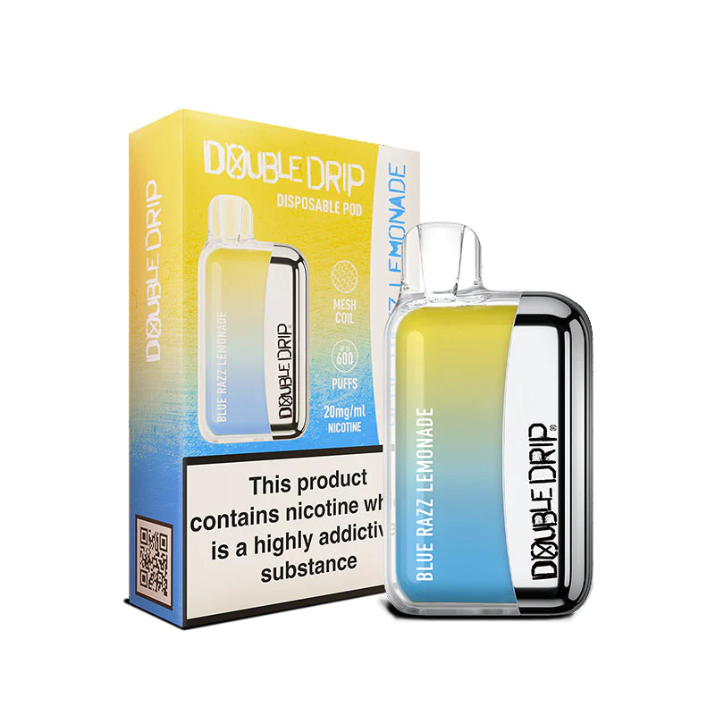 Double Drip Disposable Best Flavours Blue Razz Lemonade