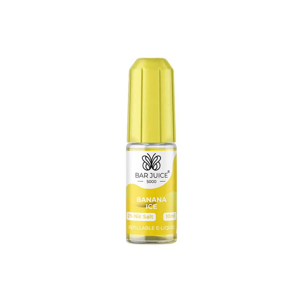 bar juice nic salt 10ml banana ice