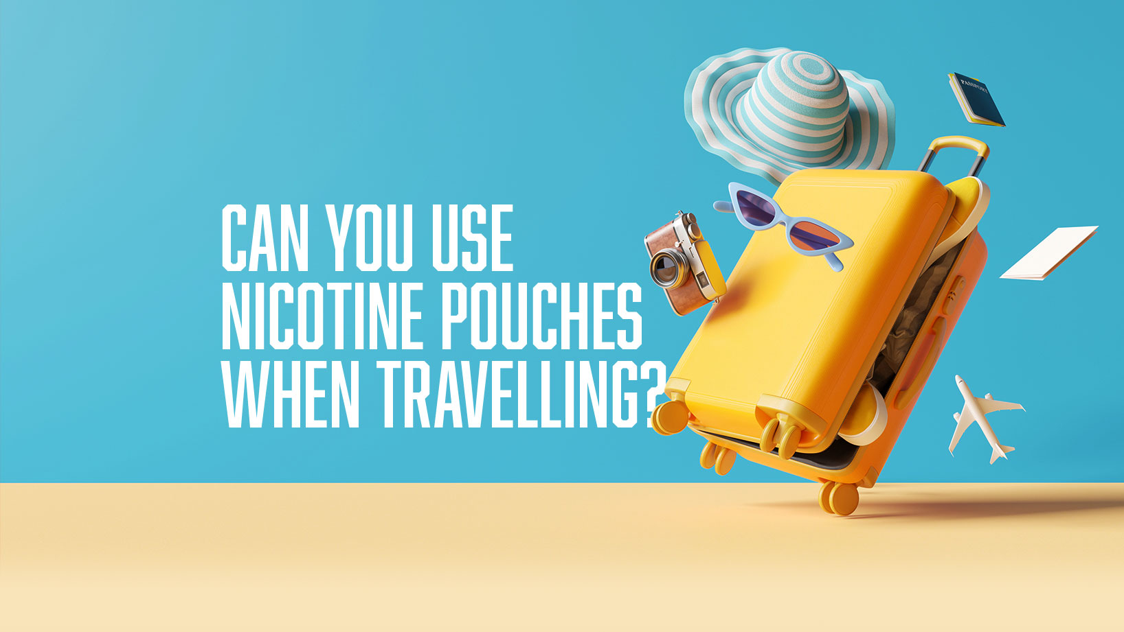can you use nicotine pouces when travelling