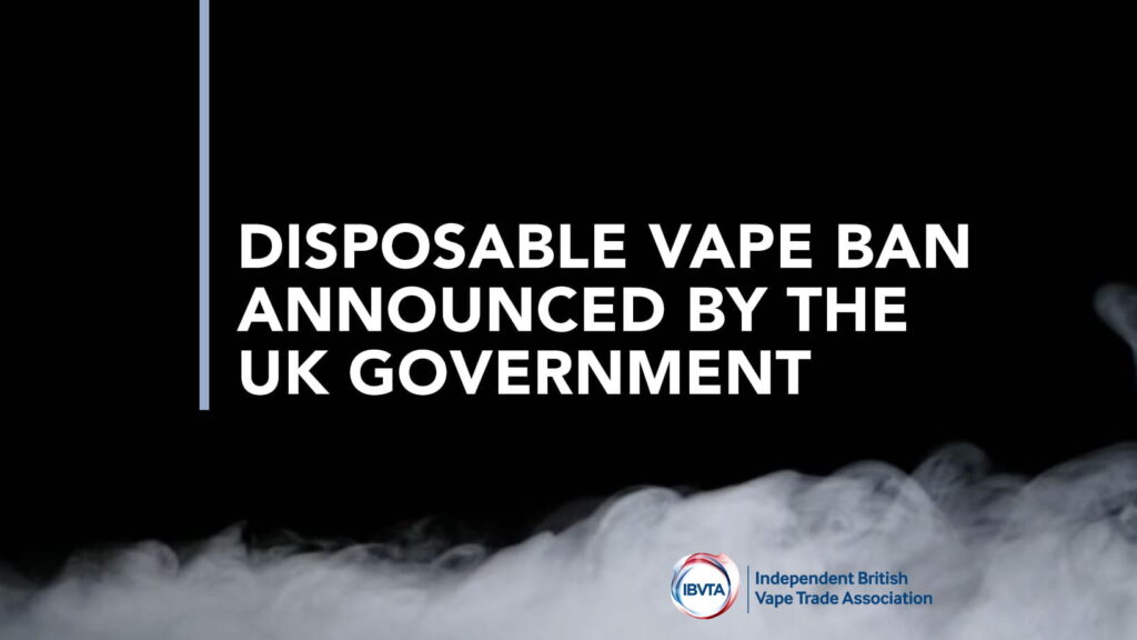 Disposable vape ban announced by the UK government