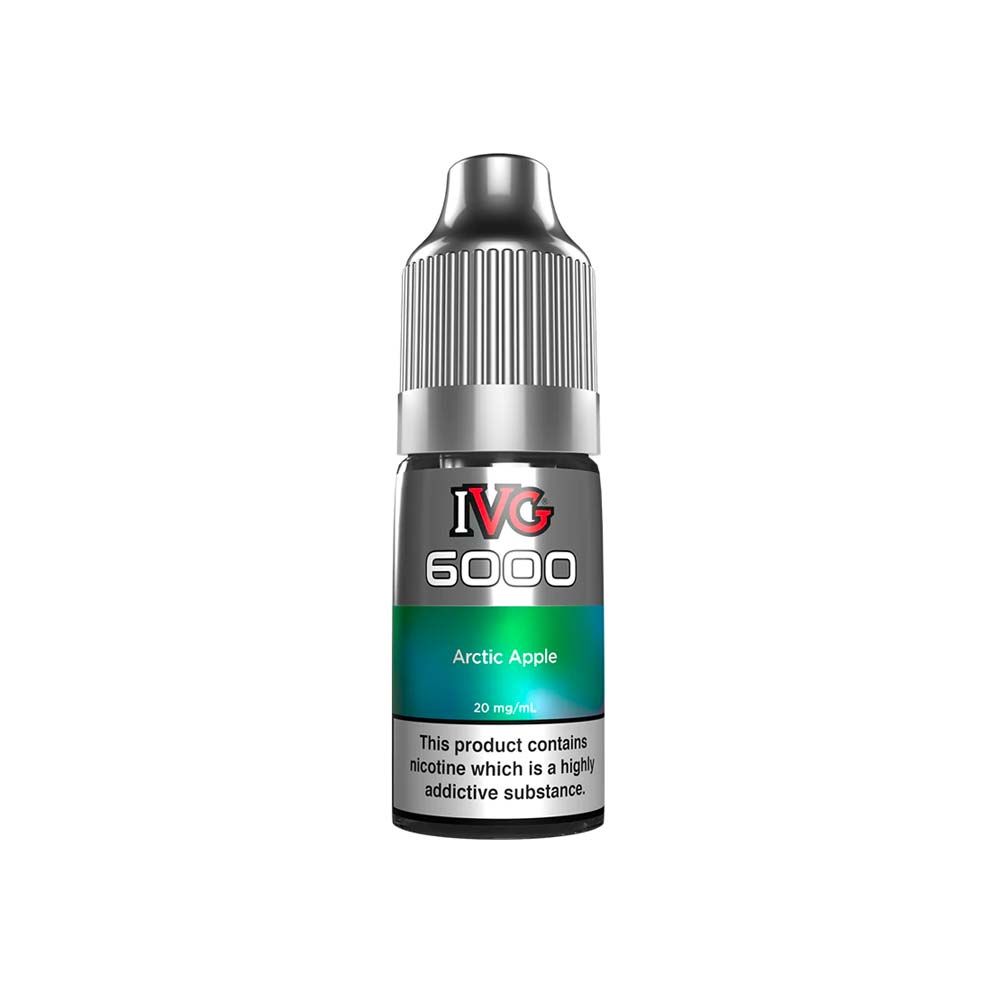 10ml ivg 6000 nic salt arctic apple