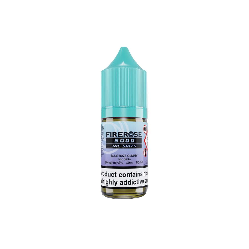 Elux firerose 5000 blue razz gummy 1 2