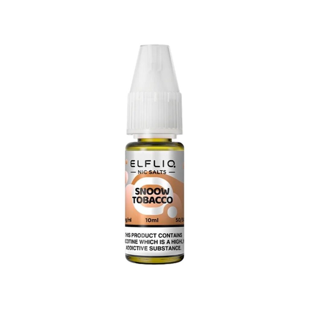 elf bar elfliq nic salt 10ml snoow tobacco 1
