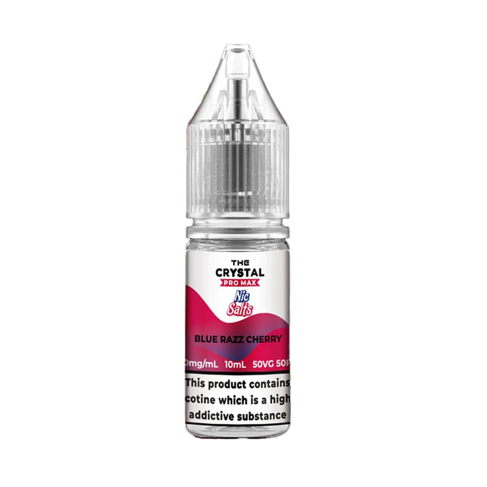 The Crystal Pro Max Blue Razz Cherry 10ml Nic Salt64fb2aec35ef4 1