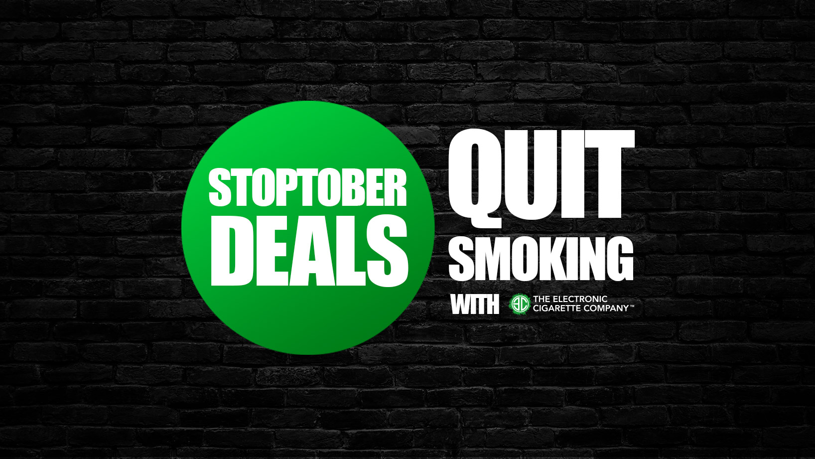 Stoptober Deals Quit Smoking with TECC