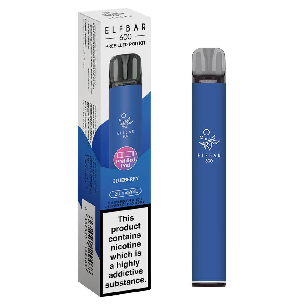 elfbar 600 prefilled pod kit blueberry