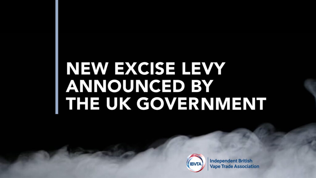 vape levy announced by uk government