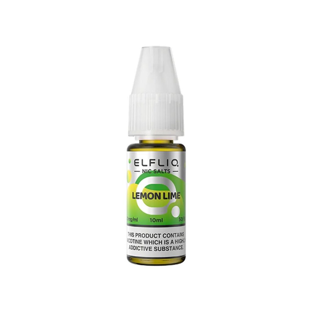 elf bar elfliq nic salt 10ml lemon lime 3