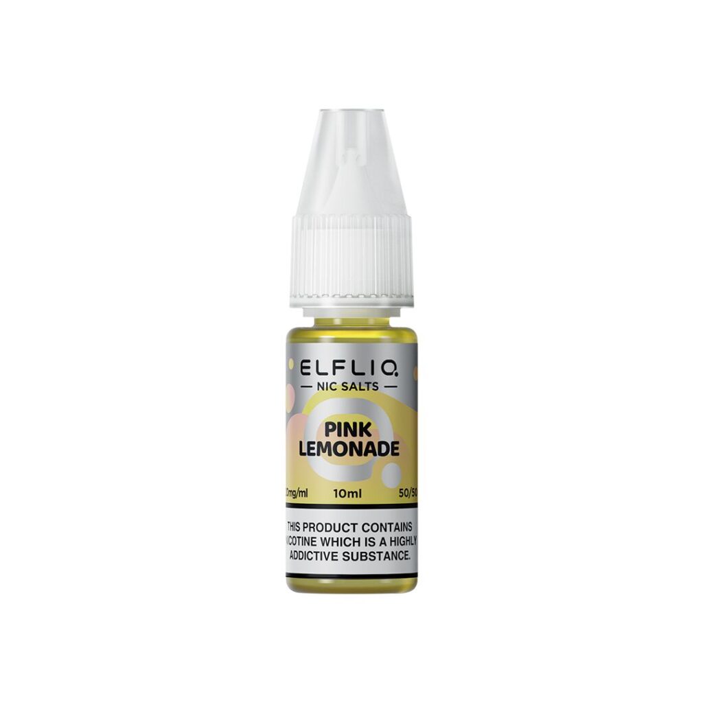 elf bar elfliq nic salt 10ml pink lemonade