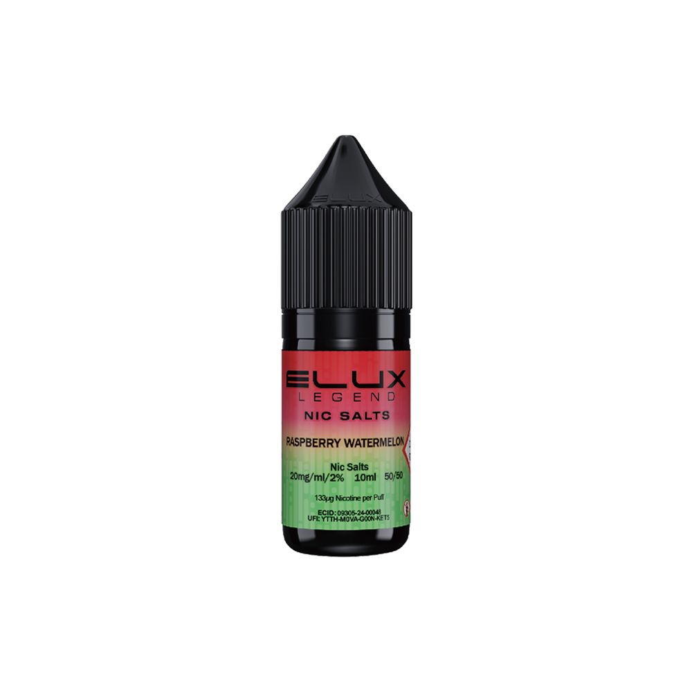 elux legend nic salts 10ml raspberry watermelon