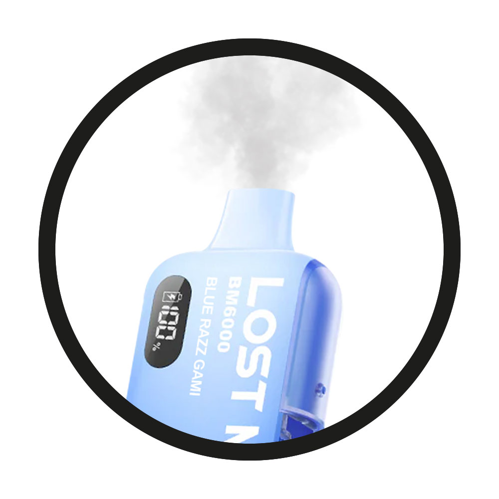 Lost mary bm6000 Feature Easy Inhale Activation 1