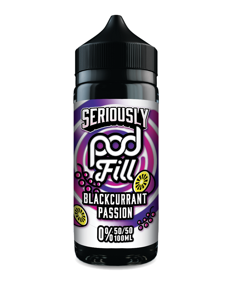 Blackcurrant Passion Seriously PodFill 100ml Bottle Small