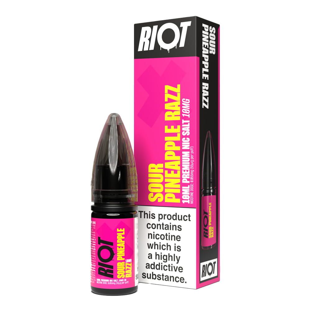riot squad riot x sour pineapple razz contents 1 1