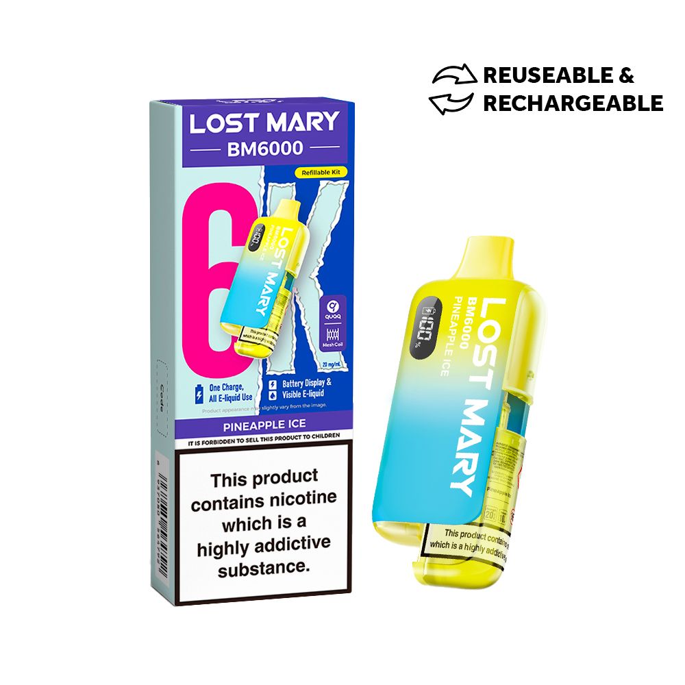 lost mary bm6000 prefilled pod kit
