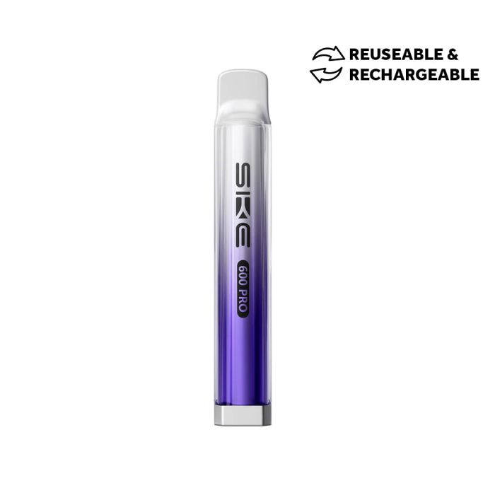 ske 600 pro reusable kit blueberry sour raspberry on a white background