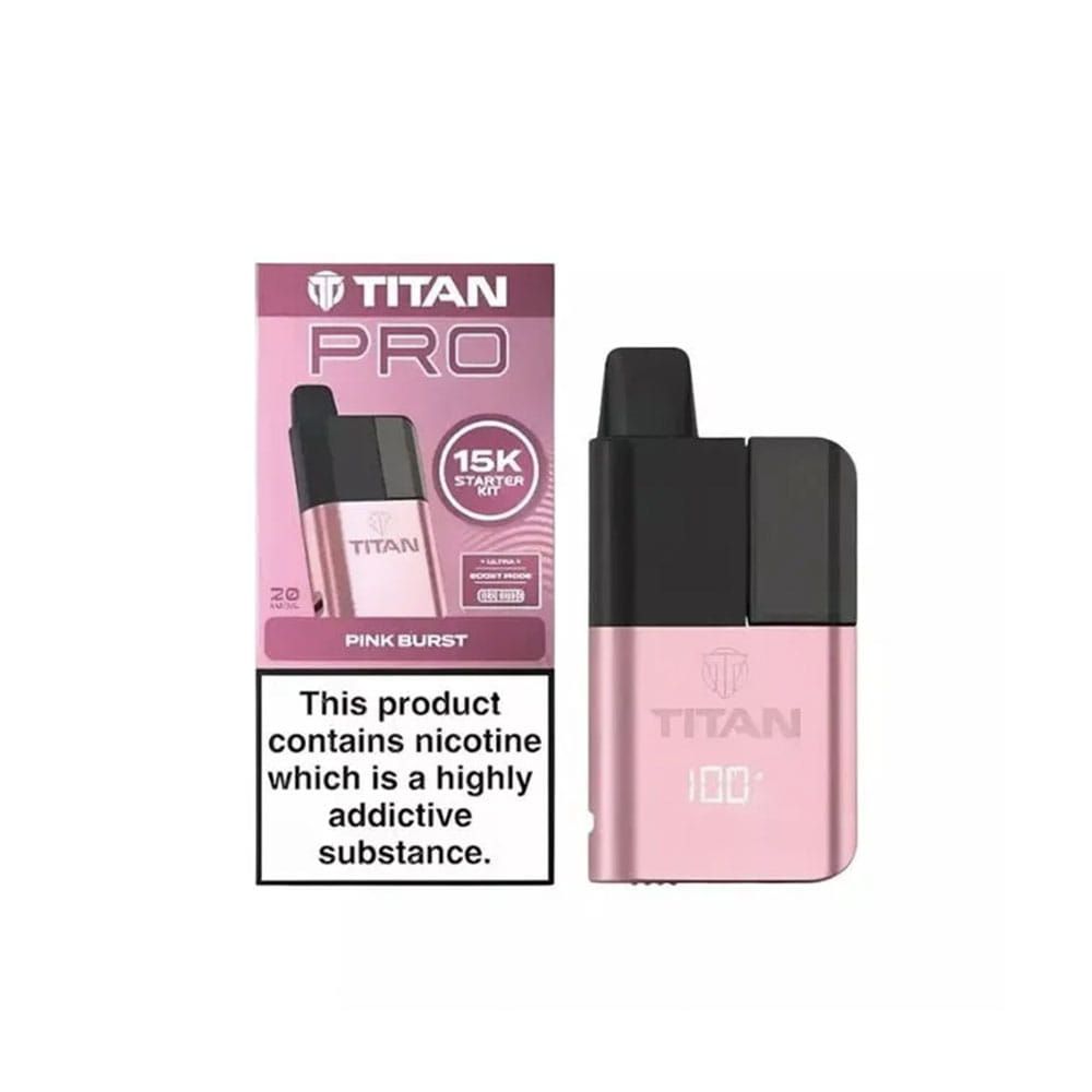 titan pro 15k kit pink burst
