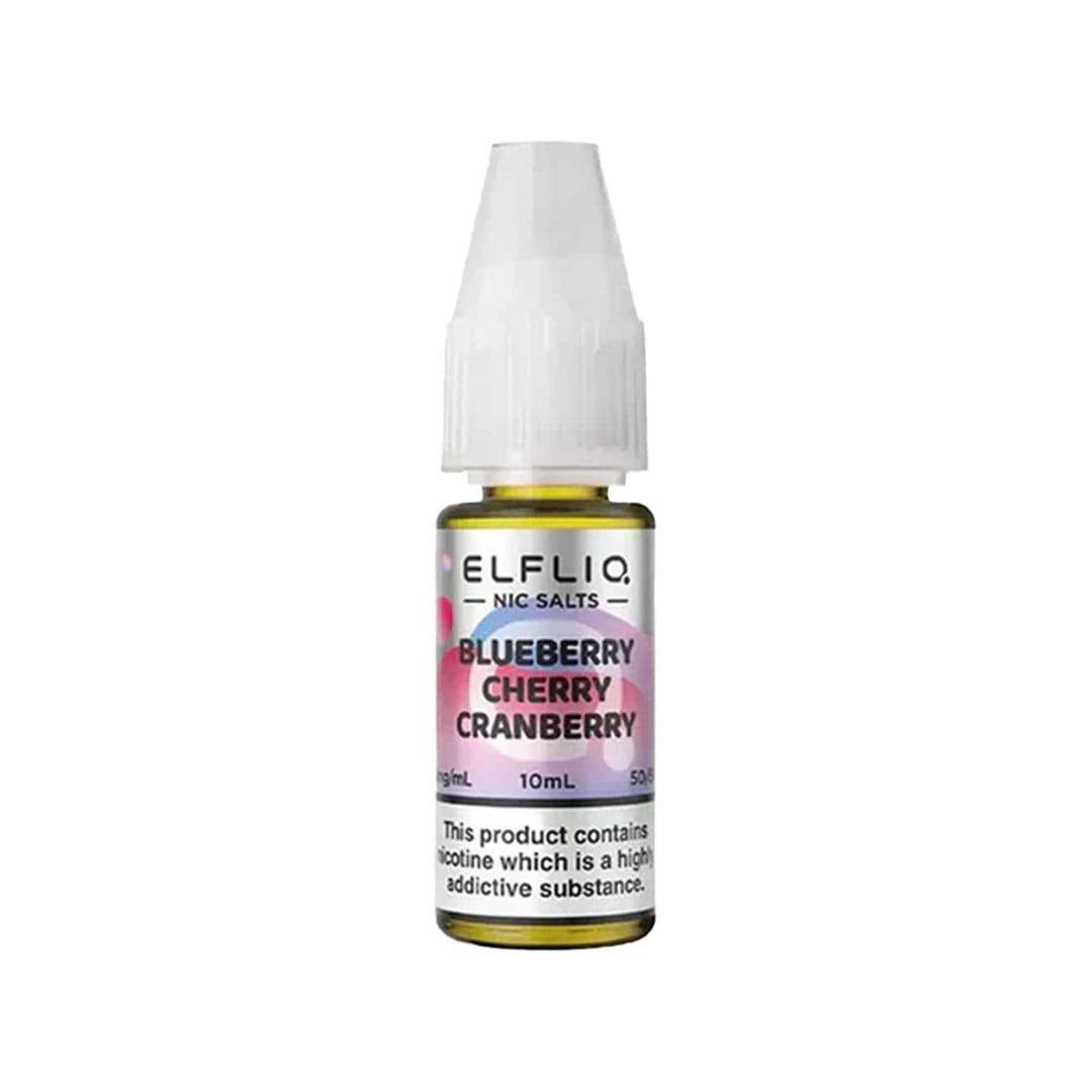 elf bar elfliq blueberry cherry cranberry 3