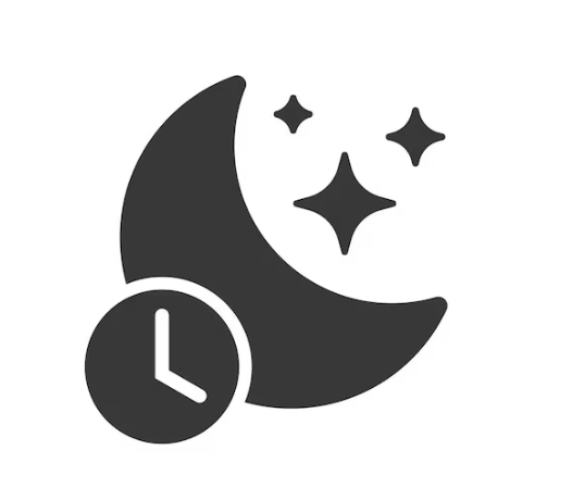 Moon Nightime Graphic