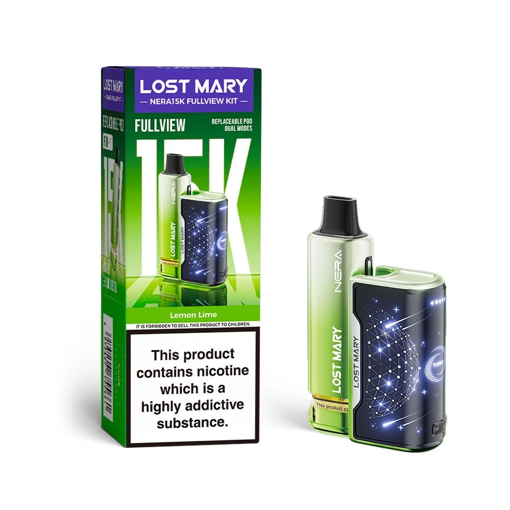 lost mary nera 15k kit and packaging on a white background