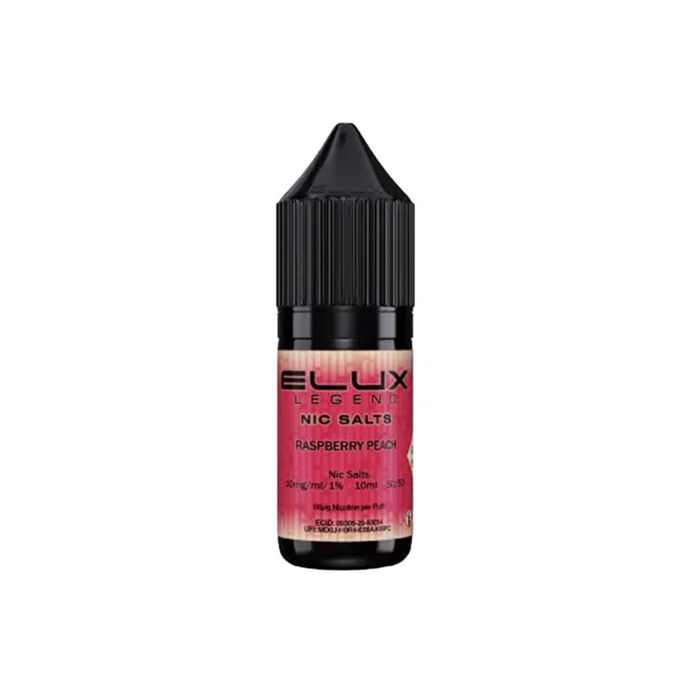 elux legend nic salts 10ml raspberry peach 1