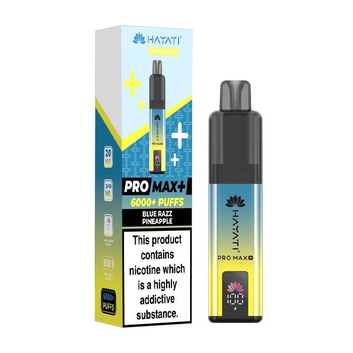 hayati pro max plus - vape pod blog