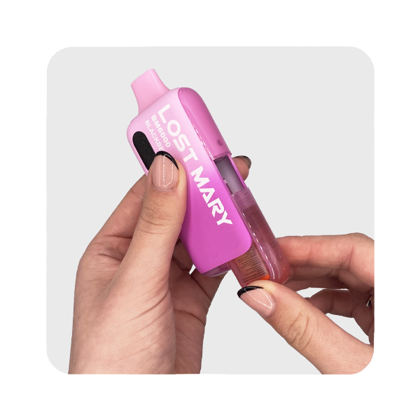 lost mary bm6000 reusable pod kit setup step3
