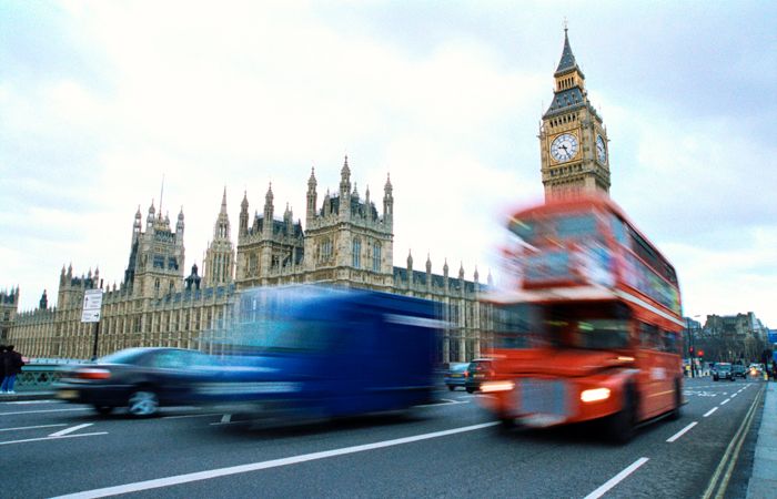 Parliament UK London Bus Transport