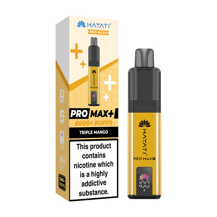 Hayati Pro Max Plus Kit triple mango