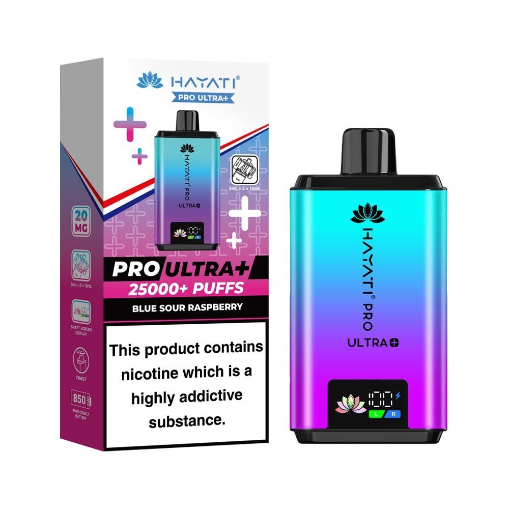 hayati pro ultra plus kit blue sour raspberry