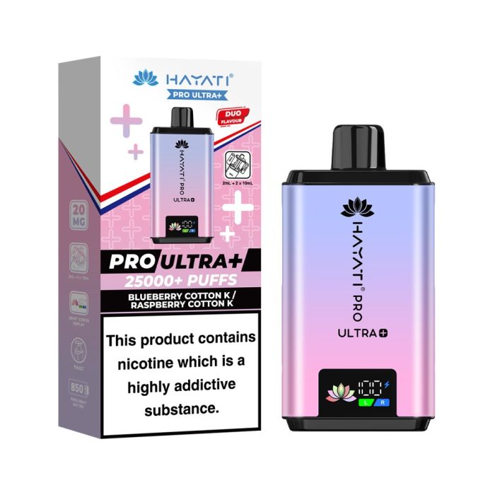 hayati pro ultra plus kit blueberry cotton k raspberry cotton k