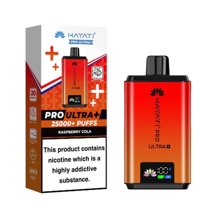 hayati pro ultra plus kit raspberry cola