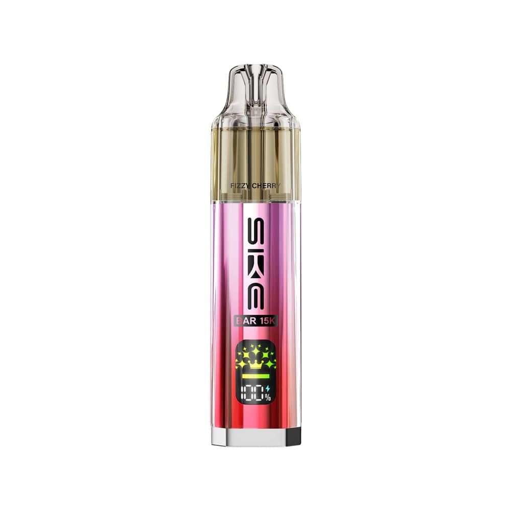 fizzy cherry ske bar 15k flavour showing the device with a white background