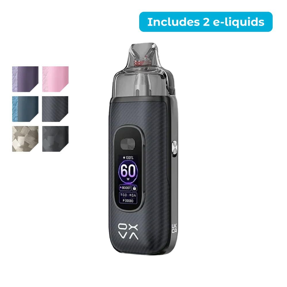 oxva vprime 2 kit main swatch 2 free eliquids