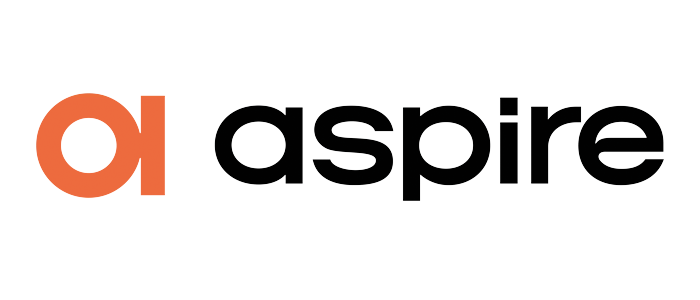aspire logo on a white background