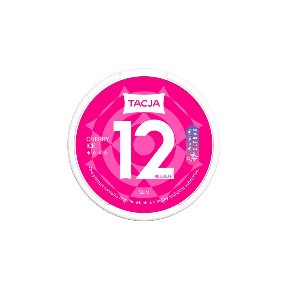 The Best Nicotine Pouch Flavours Elfbar tacja 12mg cherry ice 1