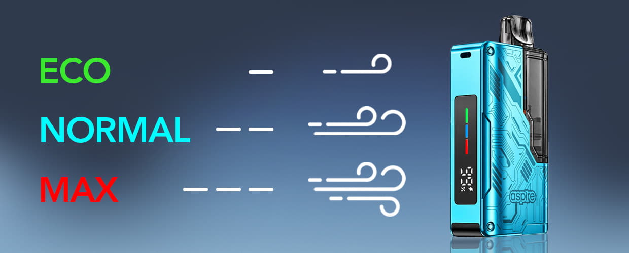 ECO, NOR & MAX Power Modes