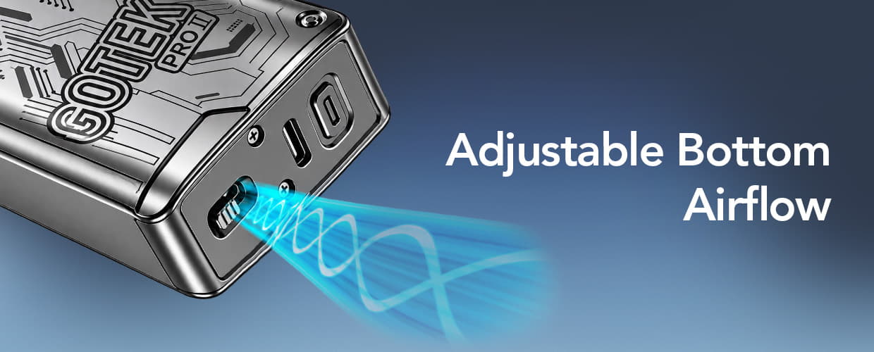 Adjustable Bottom Airflow