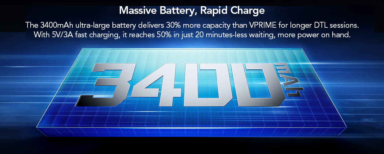 VPrime 2 – 3400mAh Battery