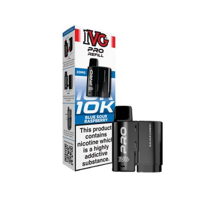 Blue Sour Raspberry IVG Pro 12 Refill Pods