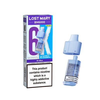 Lost Mary BM6000 Refill – Mr Blue