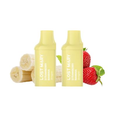Strawberry Banana Lost Mary BM600 Refill Pods
