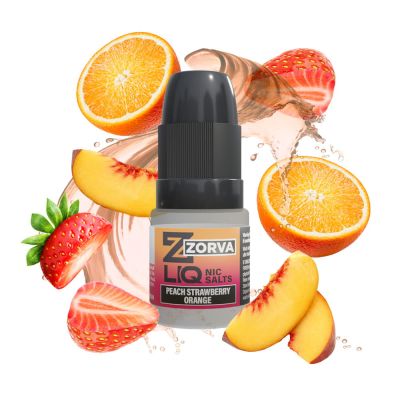 ZORVA Liq E-Liquid - Peach Strawberry Orange