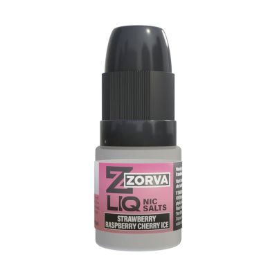 ZORVA Liq E-Liquid - Strawberry Raspberry Cherry Ice