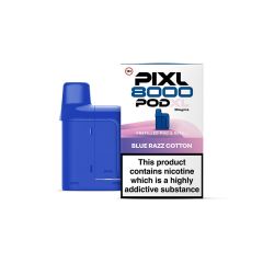 Blue Razz Cotton PIXL 8000 Replacement Pod