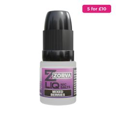 ZORVA Liq E-liquid - 5 for £10