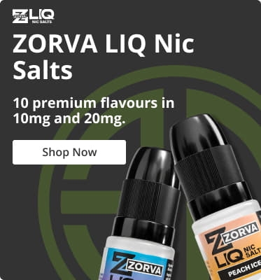 Shop the ZORVA Liq Nic Salts