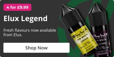 Shop all Elux Legend Nic Salts 4 for £9.99