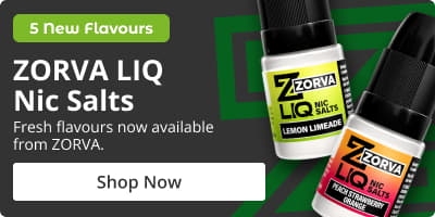 Shop the 5 New ZORVA Liq Nic Salts Flavours 